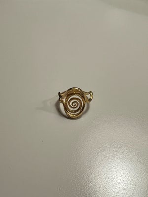 Ring, forgyldt, Maanesten, Super fin Vica ring fra Månesten, i forgyldt. Størrelse 55. Ny pris: 550k
