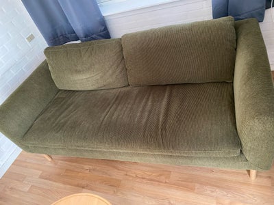 Sofa, fløjl, Ilva Farris Lux, 2 1/2 personers sofa, 2 år gammel, koldskum med fiberfyld, betræk af b