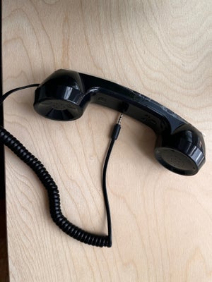 Headset, t. andet mærke, Retro telefon håndsæt

3.5mm jack klassisk retro telefon håndsæt mini mic h