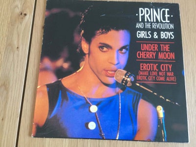 Maxi-single 12", Prince, Girls & Boys, Lp>VG+
Cover>VG+ Se venligst billeder.
Se på min liste om der