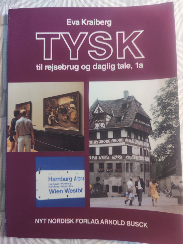 TYSK til rejsebrug og daglig tale, 1A, emne: sprog