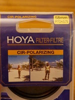 CPL filter, Hoya, CPL filter 58 mm