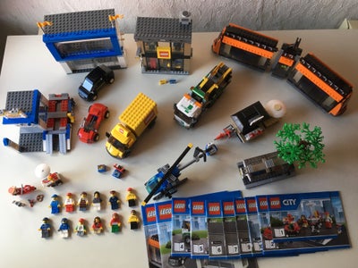 Lego City, 60097, Sælger Lego bygade 60097 incl byggevejledninger. 
Sættet er bygget af en vokset og