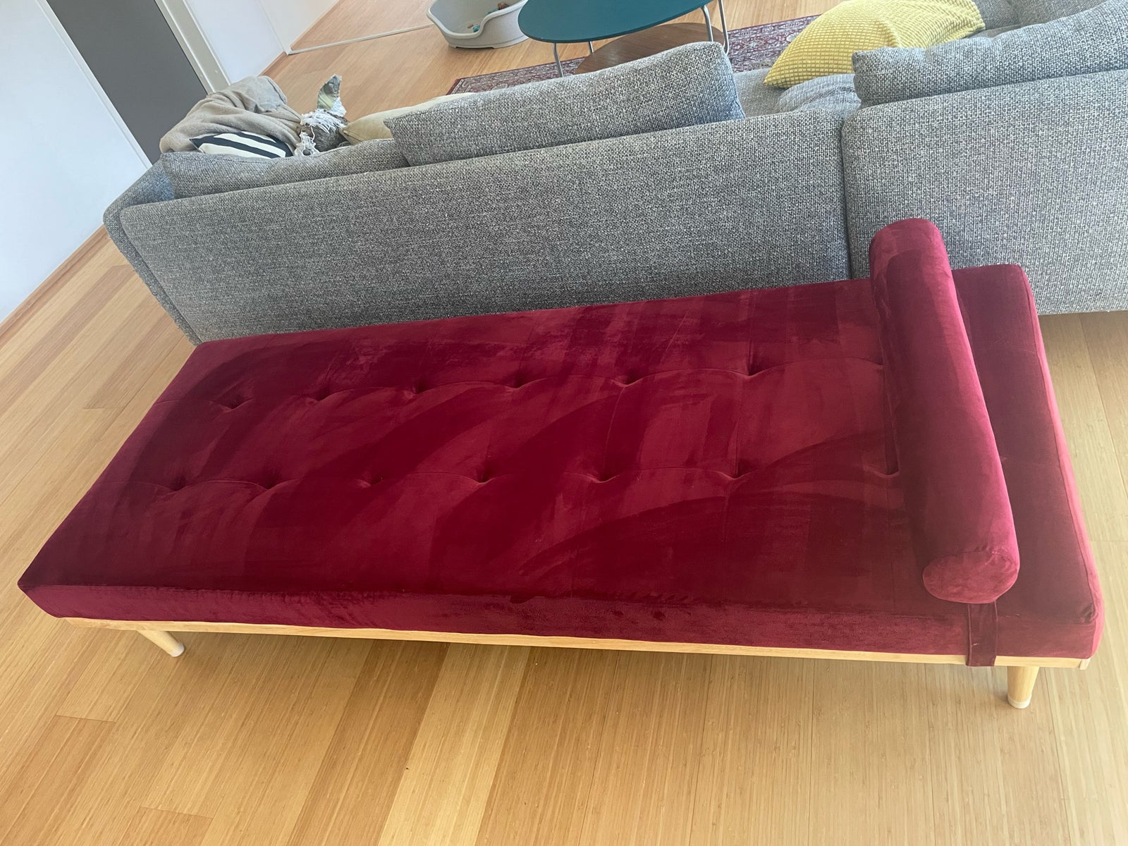 Daybed, velour, 1 pers.