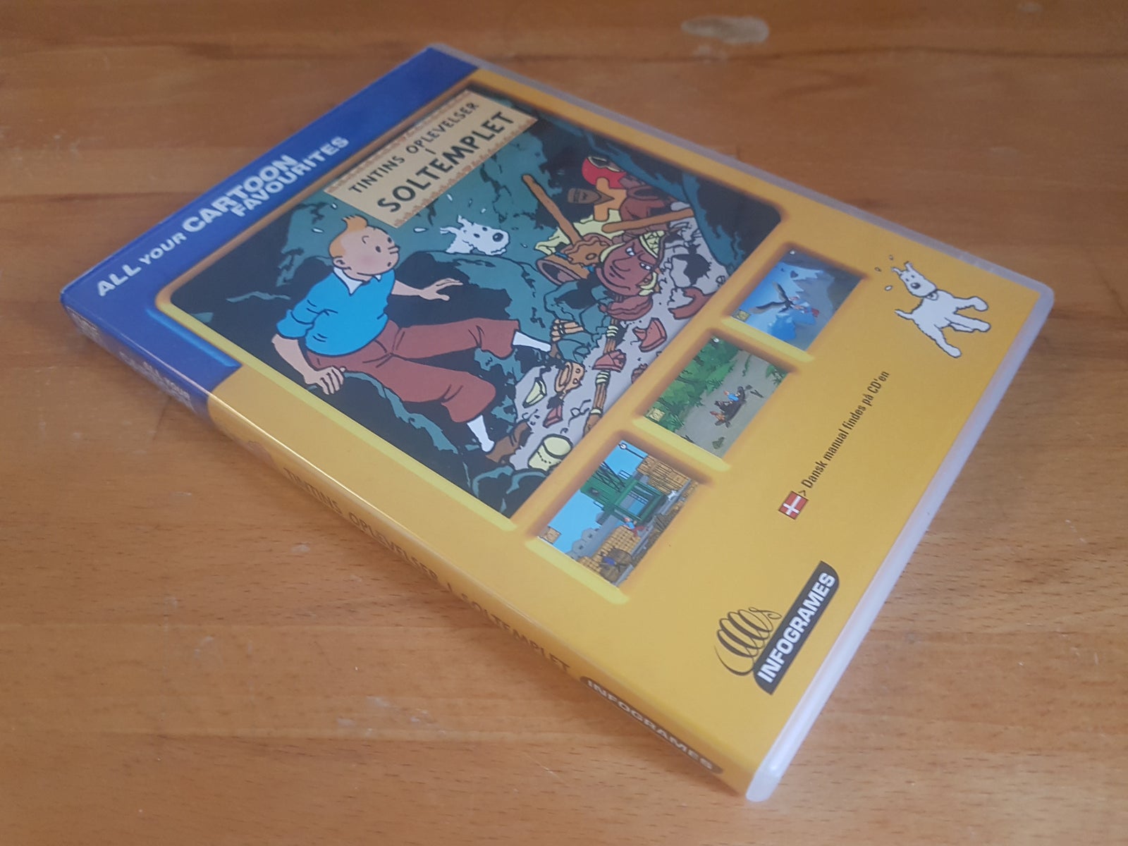 Tintins oplevelser i Soltemplet, til pc, adventure