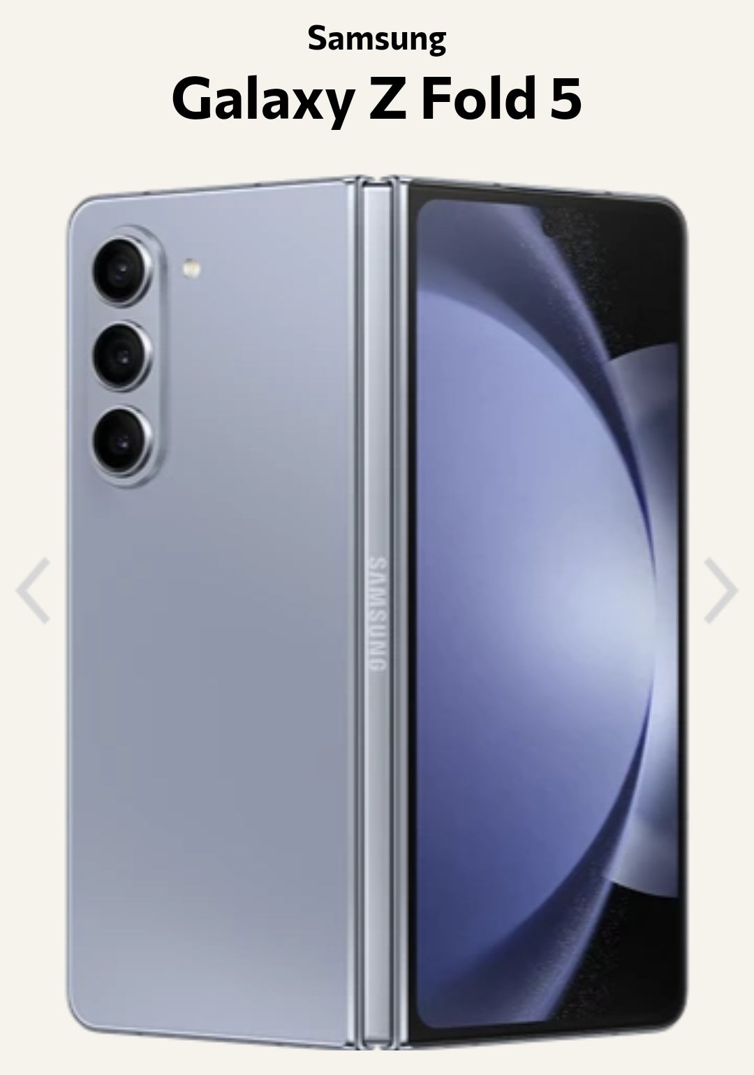 Samsung Galaxy Z Fold 5, 512 GB , Perfekt