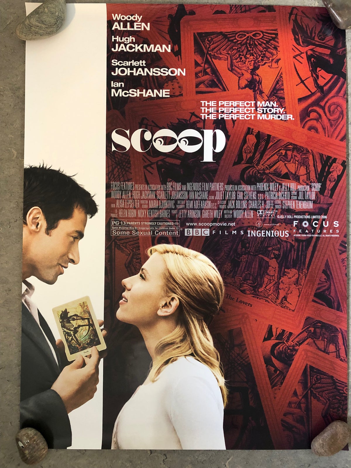 biograf film plakat, motiv: Scoop .Woody Scarlett Johansson dba.dk – Køb og Salg af og Brugt