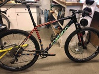 Specialized S-works Epic, hardtail, XL tommer