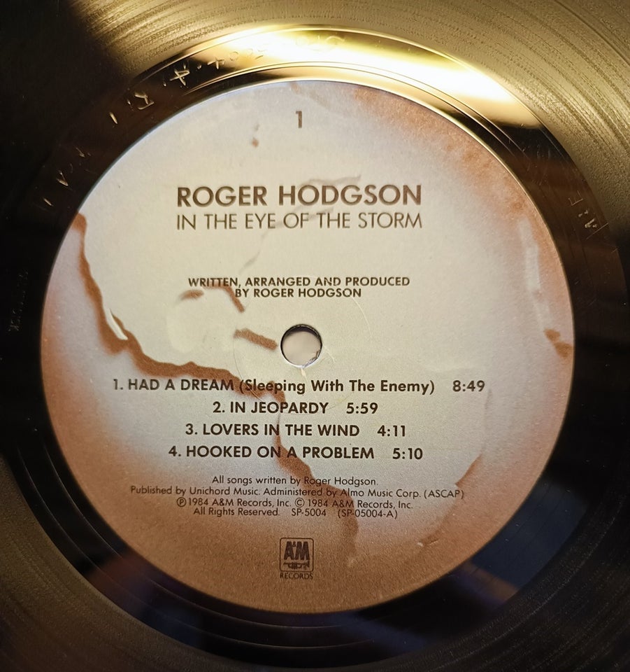 LP, Roger Hodgson