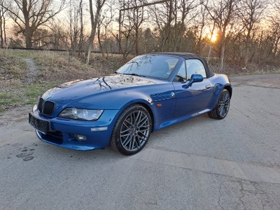 BMW Z3, 2,0 Roadster, Benzin, 1999, km 253, blåmetal, nysynet, aircondition, ABS, airbag, 2-dørs, ce