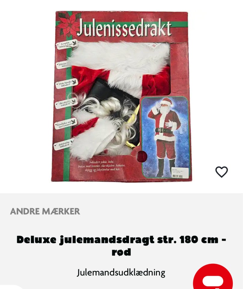 Julemandsdragt