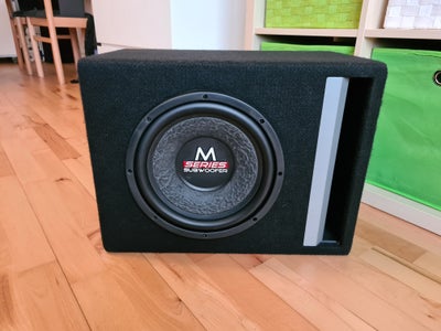 Audio System M-series, Subwoofer, Flot og velspillende 10" subwoofer fra tyske Audio System.

Specif
