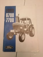 Manual, Ford 6700 og 7700