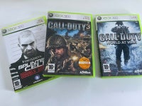 Call of Duty // Splinter Cell, Xbox 360, action