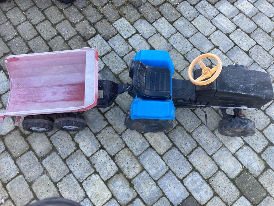 Pedal traktor med anhænger, Rolly toys