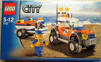 Lego City, 7737 Kystvagt-4WD & Jetscooter, Lego City, Coast Guard 7737 Kystvagt-4WD & jetscooter

Uå
