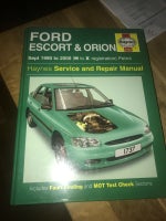 Reparationshåndbog, Ford Escort & Orion