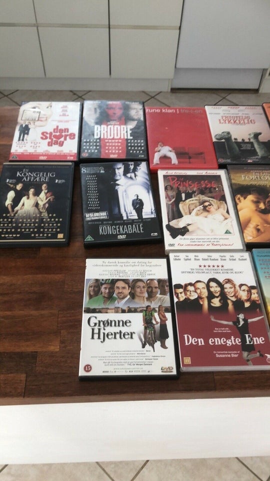 Danske film, DVD, drama