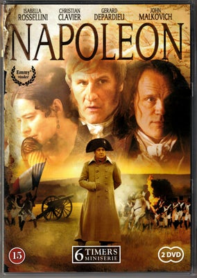Napoleon (2-disc) (2002) Mini Serie, instruktør Yves Simoneau, DVD, drama, Som ny, meget velholdt ud