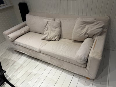 Sofa, bomuld, 3 pers. , Anton Dam, Lidt slidt, men pæn og ren, ikke ryger.
Super komfortabel sofa.

