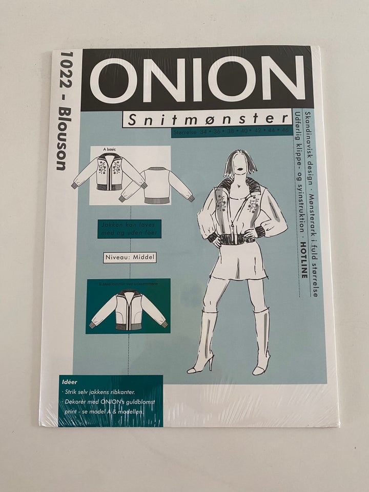 Mønster, Onion 1022 Blouson