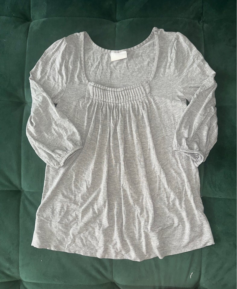 Bluse, Bruuns Bazar bluse trøje grå xs s, str. 34