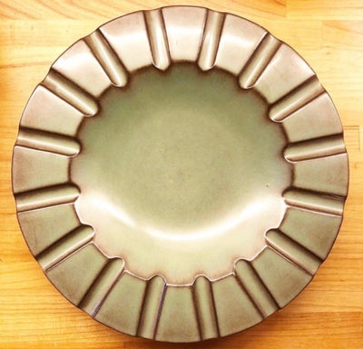 Keramik, Fad, Knabstrup, Flot olivengrønt  Knabstrup fad (enkelte skønshedsfejl) 23cm fast pris 150k