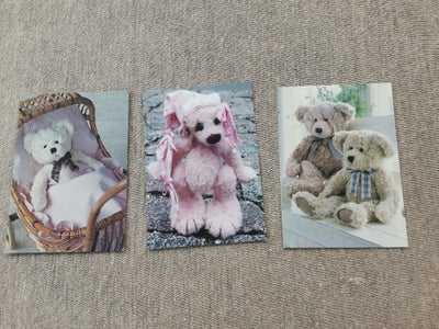 Postkort, Bamse kort. Cute faktor 10., 3 x bamse kort. Vintage. Nuttet og sødt.
Samlet 18 kr.
Sender