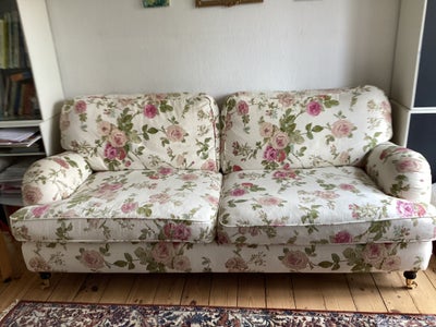 3 personers sofa med dun puder. , Ilva, Skøn velholdt blomstret sofa, nyrenset, lige til dit sommerh