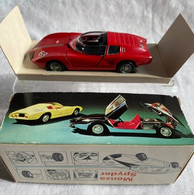 Modelbil, Monza GT Coupe. Kirk / Tekno, skala 1:43, Model Monza GT Coupe.
Fabrikat: Kirk. Tekno No 9