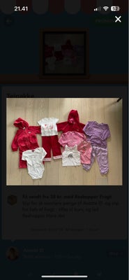 Blandet tøj, Body, bukser, fleece, bluser, undertrøjer og hætte, Diverse mærker , str. 92, Kommer fr