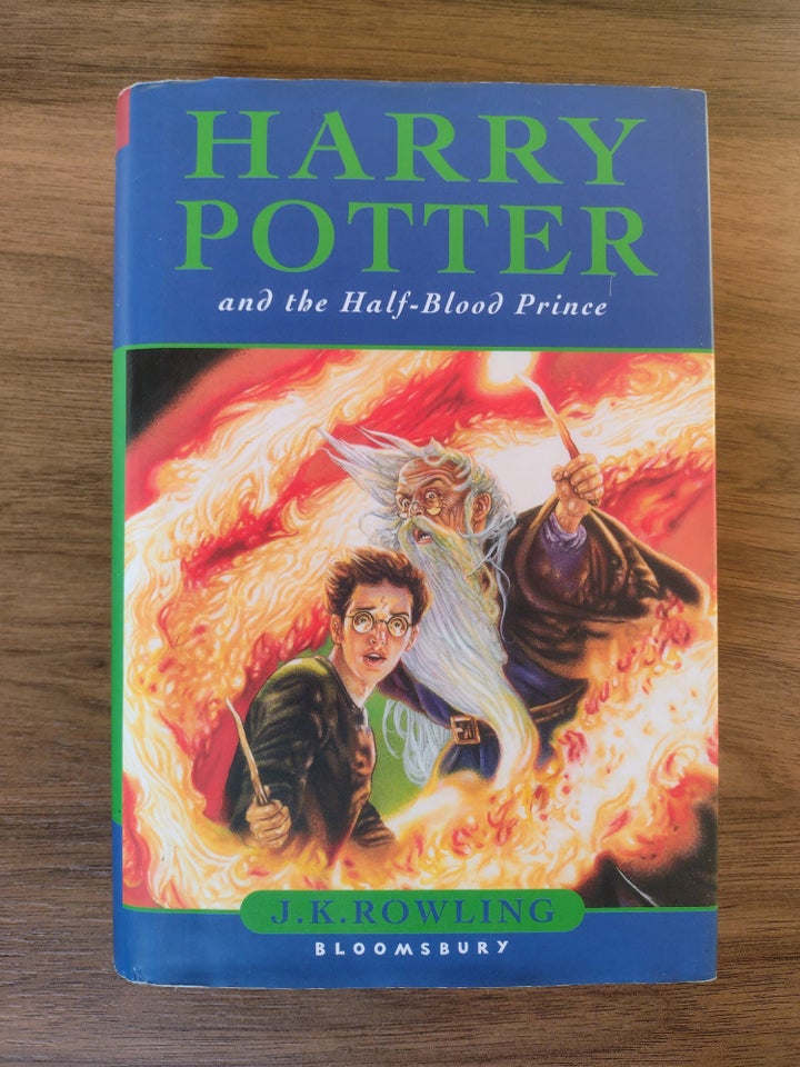 Bøger og blade, Harry Potter and the half-blood prince.