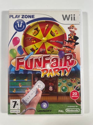 FunFair Party, Nintendo Wii, Fun Fair Party.

Komplet med manual. 

Kan spilles på: 
Nintendo Wii 
N