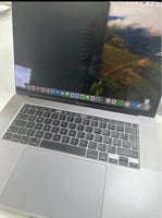 MacBook Pro, 2.3 GHz 8-core, 16 GB harddisk