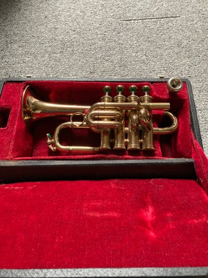 Trompet, Selmer Piccolo, Utrolig flot og velholdt piccolotrompet, kendt fra F.eks. Maurice André. In