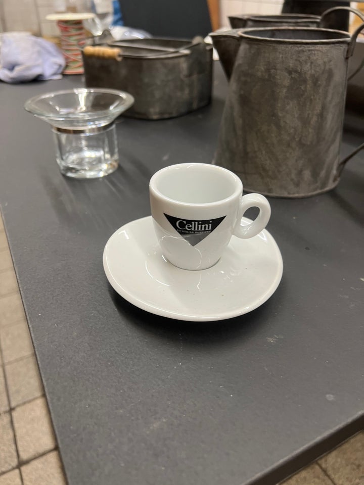 Porcelæn, Espressokopper, Cellini
