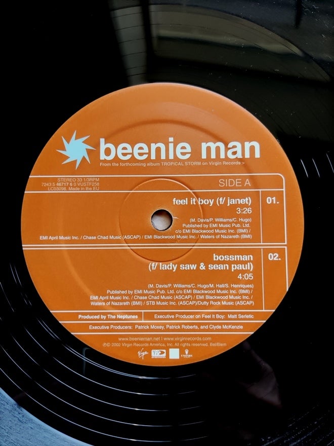 Maxi-single 12", Beenie Man Feat. Janet