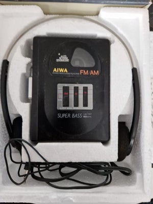 Walkman, Andet, HS-T37 , Perfekt, Walkman Aiwa i original emballage, fm stereo radio, autoreverse, s