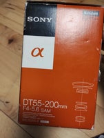 Sony, Ny Sony Lens DT 55-200 mm, Perfekt