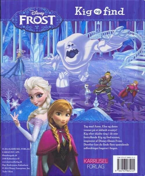 Frost: Kig og Find, Disney