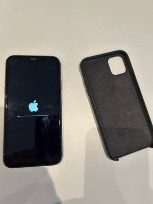 iPhone 11, 64 GB, sort, Perfekt, Sælges grundet overgang til firmatelefon. Virker perfekt og har alt