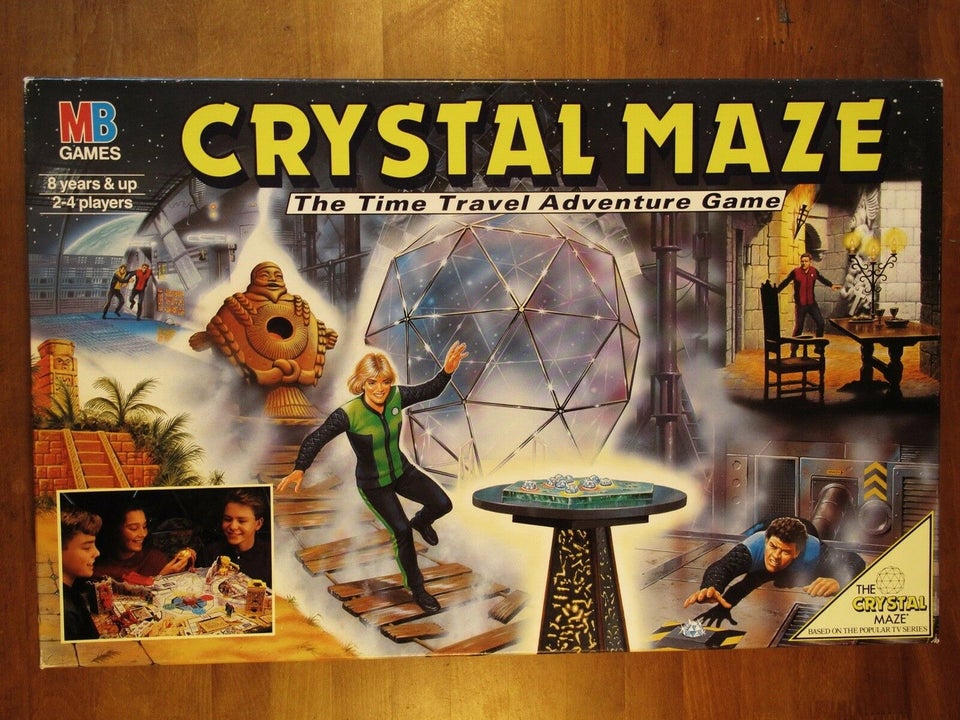 Crystal Maze - The Time Travel Adventure Game, familiespil,