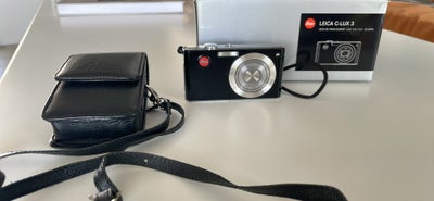 Leica C-lux 3 sort med taske, oplader som nyt