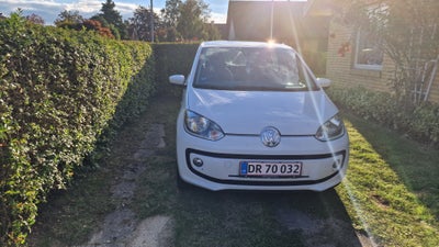 VW Up!, 1,0 75 Move Up! ASG, Benzin, aut. 2013, km 308000, hvid, klimaanlæg, ABS, airbag, 5-dørs, ce