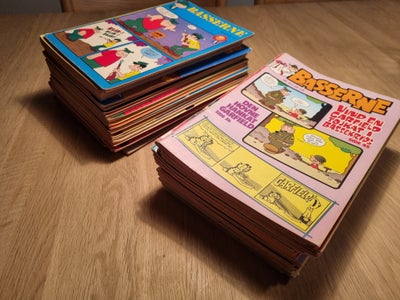 Bøger og blade, Basserne tegneserier, Har en fin, men ufuldstændig samling af "Basserne" af Mort Wal