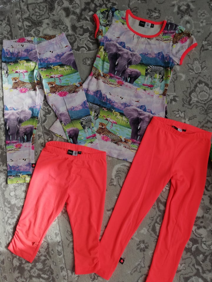 Kjole, Safari kjole og leggings, Molo