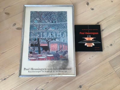 Poul Henningsen, Kunsttryk med fugt
60,5x43,5 cm
Bog
Sælges samlet