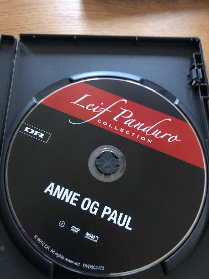 Anne og Paul, instruktør Leif Penduro, DVD