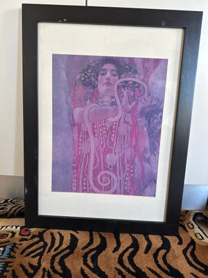 Plakat, Indrammet Gustav Klimt plakat. Motiv: den græske gudinde Hygieia.

58x78,5 cm

Rammen har få