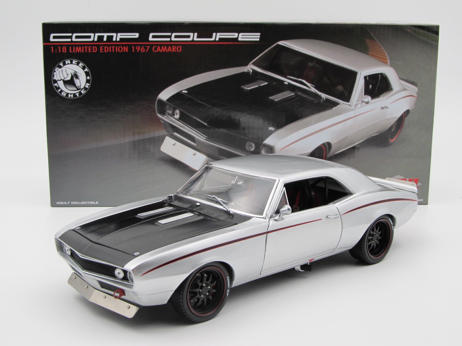 Modelbil, GMP - 1967 Chevrolet Camaro Street Fighter, skala 1:18